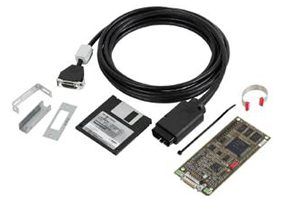 EODB hardware upgrade kit enabling engine speed and oil temperature via EOBD connection and interrogation of emissions systems on vehicle