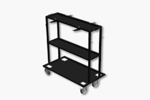 FWA 4630 Storage trolley for wheel brackets /boards